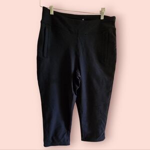 Talbots Womens Navy Capri Leggings